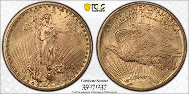 1912 $20 MS64+