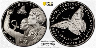 2018-S 50C Breast Cancer Awareness First Strike PR70DCAM