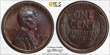 1928-S 1C MS64BN