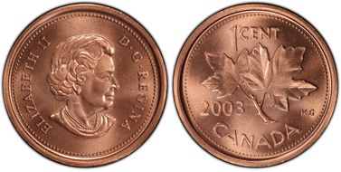 2003 1C Uncrowned MS66RD