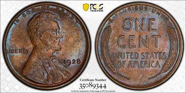 1928 1C MS64BN