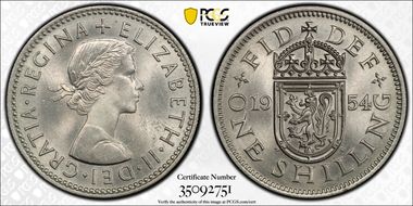 1954 Shil S-4148 Scottish Rev MS65