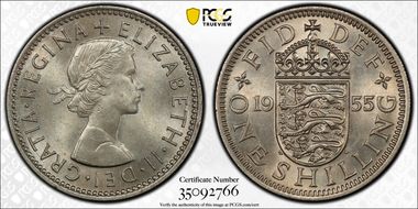 1955 Shil S-4147 English Rev MS65