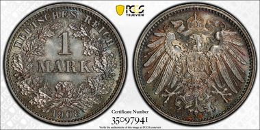 1908-E Mark J-17 MS67