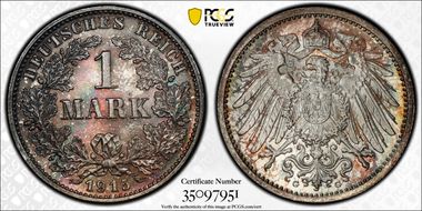 1915-G Mark J-17 MS67