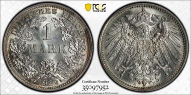 1912-E Mark J-17 MS67