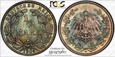 1906-D 1/2 Mk J-16 MS66