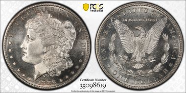 1886-S $1 MS66PL