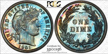 1901 10C PR66+