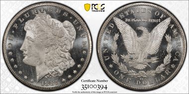1885-CC $1 MS65DMPL