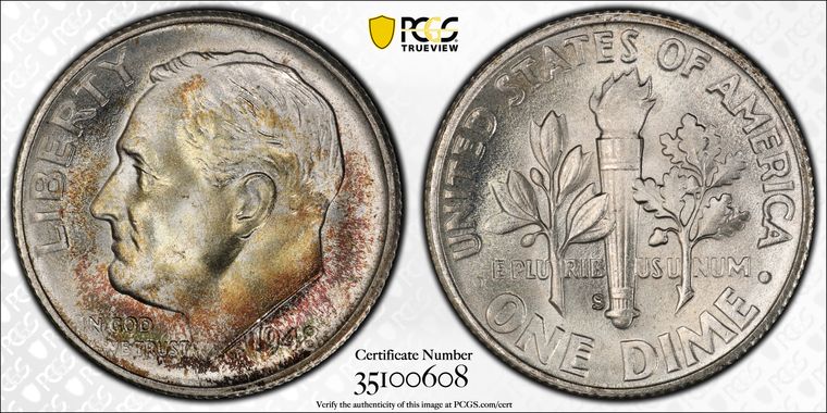 Cert 35100608 - Coin Image