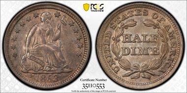 1853 H10C Arrows MS64