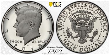 2018-S 50C First Strike PR70DCAM