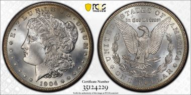 1904-O $1 MS65+