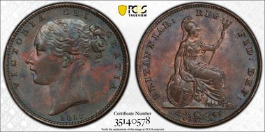 1850 1/4D S-3950 MS63BN