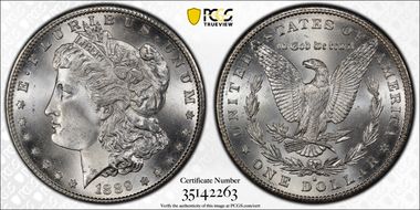 1889-S $1 MS65+
