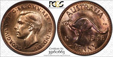1948 (m) 1D KM-36 MS64RB