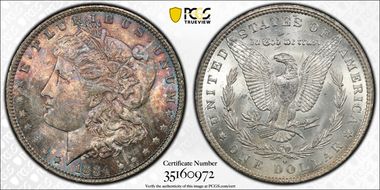 1884-O $1 MS63