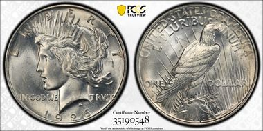 1926-D $1 MS65