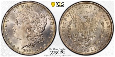 1883-O $1 MS66