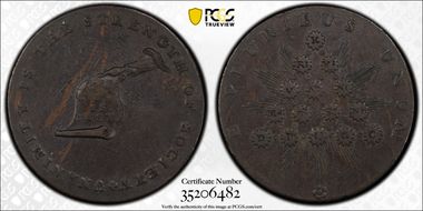 1790s Tkn 1/2P Kentucky, Lancaster Edge XF45BN