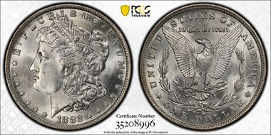 1882-O/S $1 Strong MS64+