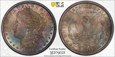 1883-O $1 MS66