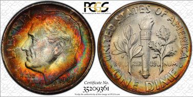 1947-S/S 10C RPM FS-503 MS67+