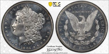 1904-O $1 MS66PL