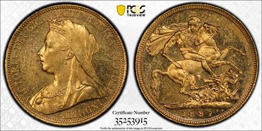 1897-S Sov S-3877 MS62