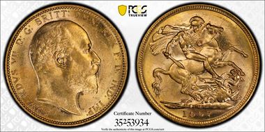 1907-M Sov S-3971 MS62