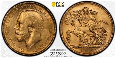 1916-P Sov S-4001 MS63