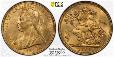 1901-S Sov S-3877 MS63