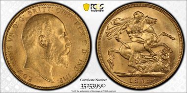 1908-S Sov S-3973 MS62