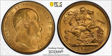 1909-M Sov S-3971 MS63