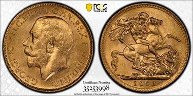 1921-P Sov S-4001 MS63