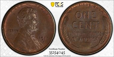 1911-D/D 1C RPM FS-504 MS64BN