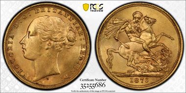 1876-S Sov S-3858A St. George MS63