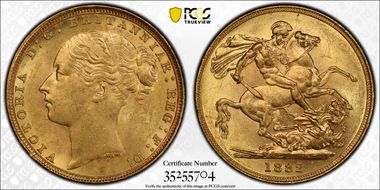 1882-S Sov S-3858E St. George MS62