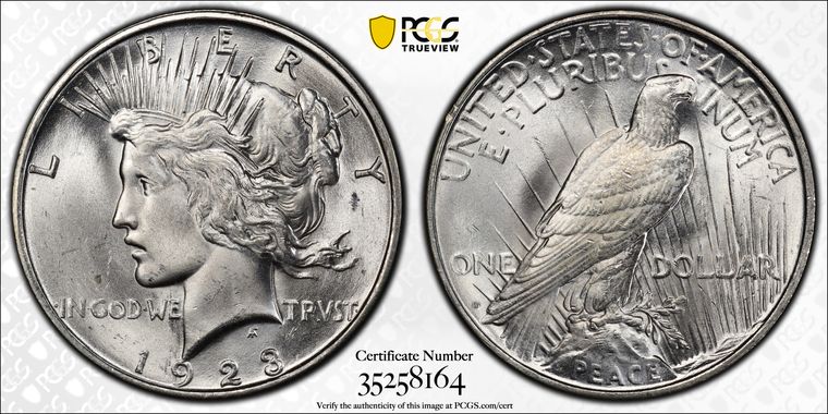 Cert 35258164 - Coin Image