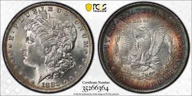 1883-O $1 MS63