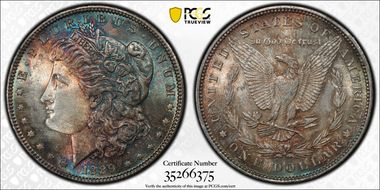 1889 $1 MS64