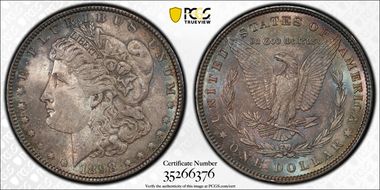 1898 $1 MS64