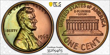 1962 1C PR67RB