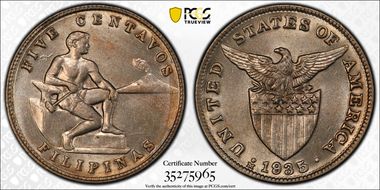 1935-M 5C Allen-5.05a RPD MS63