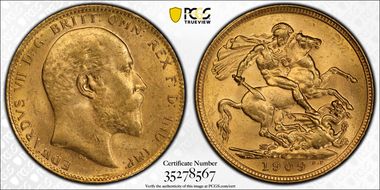 1909-S Sov S-3973 MS63