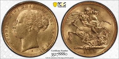 1884-S Sov St. George S-3858E MS62