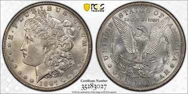 1897-O $1 MS63+