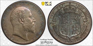 1902 1/2 Cr S-3980 Matte PR63