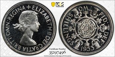 1953 Florin S-4138 PR65CAM